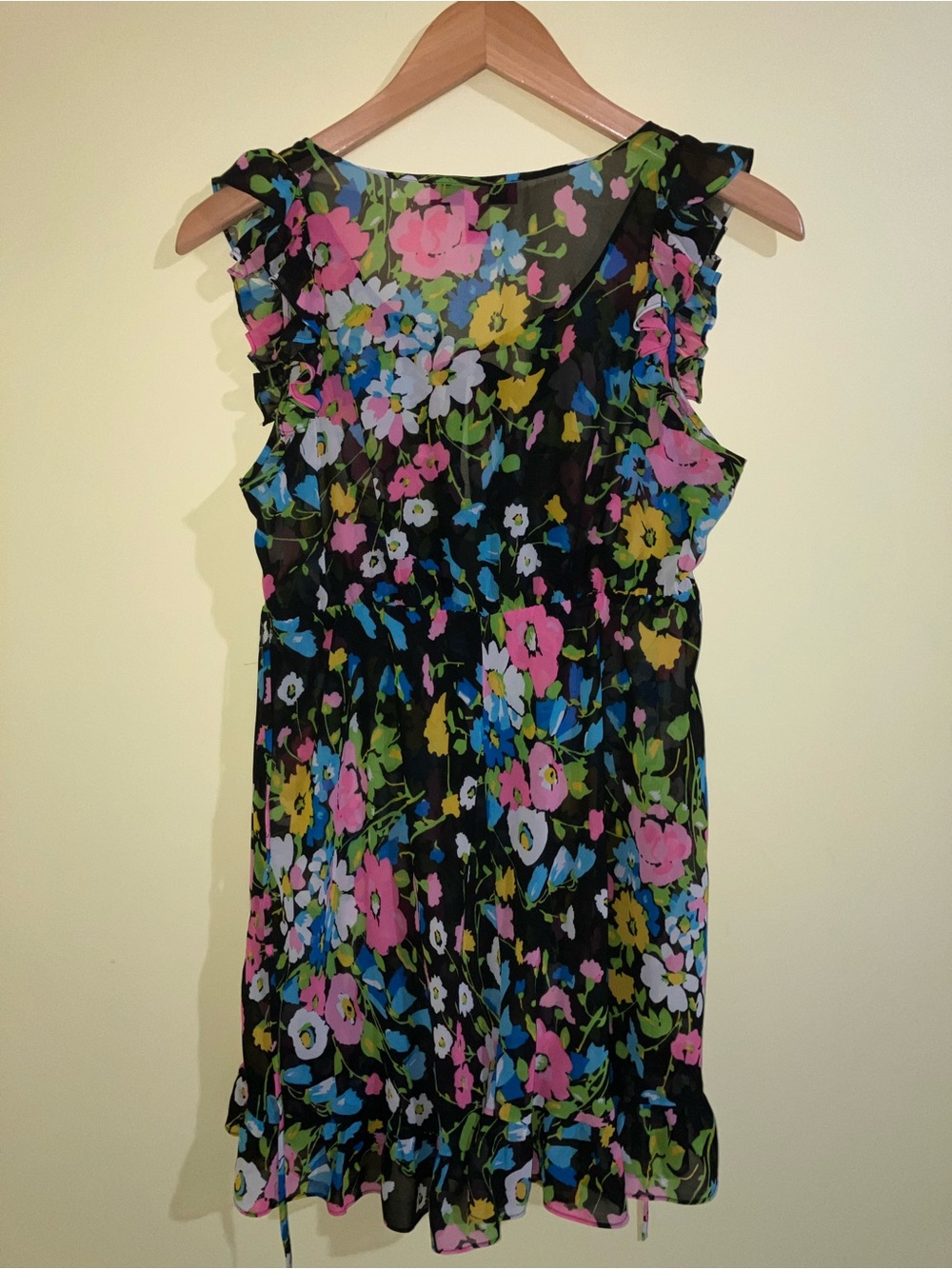 Betsey Johnson intimates Y2K sheer slip dress lingerie sz M medium romantic - Picture 2 of 6